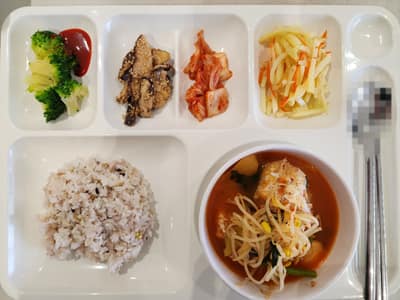 10월 5일 점심 식사 사진